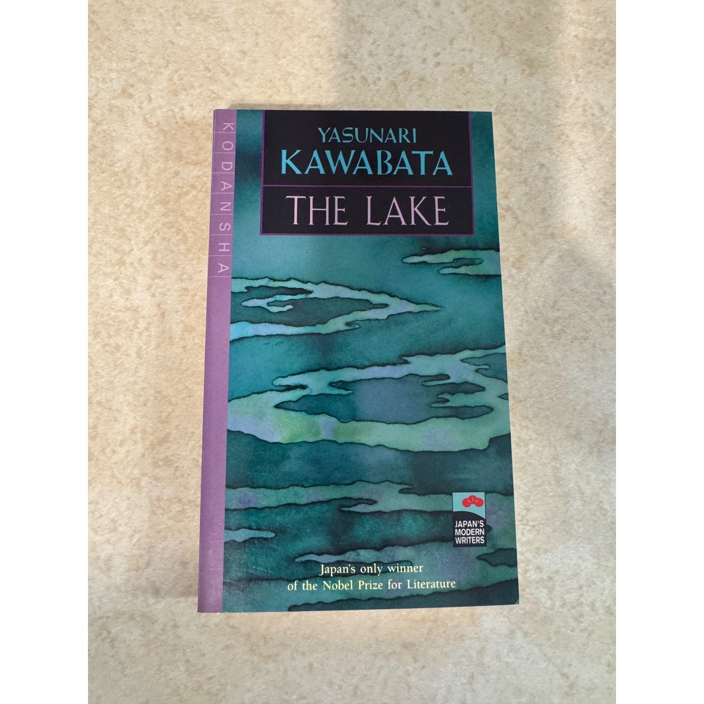 The Lake Yasunari Kawabata Kodansha 1978 Paperback Japanese Literature Nobel